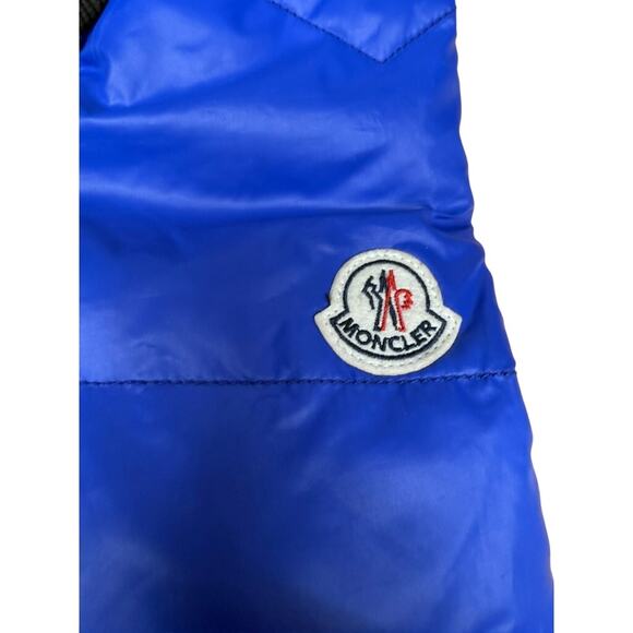 "MONCLER" GRENOBLE Puffer Coat SZ 2 90% Down 10% Feather Brown/Black Hooded - Picture 7 of 16